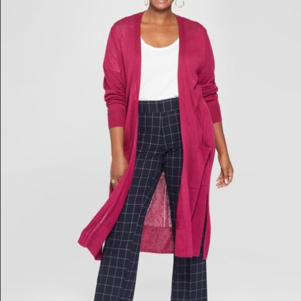 Ava & Viv Lightweight Duster Cardigan NWOT